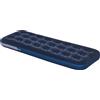 Outsunny Letto Gonfiabile Singolo con Pompa Manuale Inclusa, 73x191x22 cm, Blu|Aosom