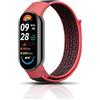 PaceBid Nylon Cinturino per Xiaomi Smart Band 10/9/Band 8, Elastico