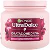 Garnier Ultra Dolce Idratazione D'uva Maschera Rigenerante Intensa, Per Capelli Disidratati - 340 ml