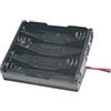 GBC Portapile per 4 ministilo (aaa) in linea