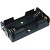 GBC Portapile per 2 stilo (aa) con presa polarizzata