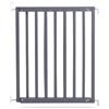 Safetots Cancelletto per Scale Robusto in Legno con Montaggio a Vite, Grigio, 63,5cm - 105,5cm, Cancelletto per Bambini in Legno, Barriera di Sicurezza con Montaggio a Vite, Installazione Facile