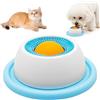 Crunier Lick Mate per Cani,Cane Slow Feeder Lick Bowl,Tappetino da Leccare | Tappetino per CaniLenta Mangiatoia per Alleviare l'Ansia,Giocattoli per Cane Tappetino(Blu)