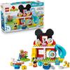 LEGO DUPLO Disney La Casa di Topolino con Minnie e Pluto Giocattolo - Gioco Didattico per lo Sviluppo della Motricità Fine con 3 Personaggi e Toodles - Regalo per Bambini e Bambine da 2 Anni - 10465