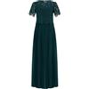APART Fashion Abito da Sera con Giacca in Pizzo, Verde Scuro, 40