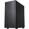 Itek Case SYLENT 03NP - Silent Middle Tower con PSU 500W 80+ Eff. - 2xUSB3-3x12cm fan - rivest. Fonoassorbente