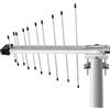 EMOS Antenna esterna DVB-T2 con amplificatore, antenna esterna attiva per massima potenza del segnale, filtro LTE integrato e 5G, per ricezione remota 0-100 km, collegamento a DVB-T, ricevitore DVBT-2