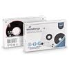 MediaRange CASSETTA AUDIO PROFESSIONALE C-90 I 90min Tipo 1 Bias Normale Trasparente