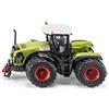 Siku 3271, Trattore Claas Xerion 5000, 1:32, Metallo/Plastica, Verde, Sterzatura Ackermann e gancio di traino