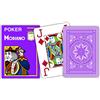 MODIANO Texas Poker 4 Jumbo Index viola - Carte da gioco Texas Poker 300484