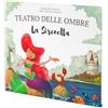 LIBRABÙ La Sirenetta, Teatro delle Ombre, Libro pop up per bambini con audiolibro, Shaplaboo