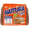 NATTURA PROTEIN SPORT Pane di Segale Integrale, Pane Integrali Ricco di Fibre, Alternativa al Pane con Semi di Lino, Vegano, 20% di Proteine, 250g