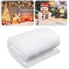 Auzlya Coperta di Neve di Natale,40 x 150cm Neve Finta Natalizia,Neve Artificiale per Decorazioni Decorazioni Natalizie,Addensate Coperta di Neve Artificiale