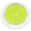 Preamer Bullseye - Livella a bolla a bolla, 100 mm, rotonda, di precisione, con fori di montaggio, per camper e camper