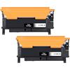 Veson CLT-K404S Toner nero per Samsung C480W, compatibile con Samsung CLT-K404S CLT-P404C CLT 404S Toner per Xpress SL C480W C480FW C430W C480FN C480 C430 C43X C48X Series (2 nero)