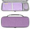 GEEKRIA Custodia da trasporto combo tastiera K380 + mouse M350, custodia protettiva rigida in EVA, compatibile con Logitech Pebble 2 Combo, Logitech K380s + M350s (Lavanda)