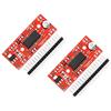 TECNOIOT 2pcs A3967 EasyDriver Stepper Motor Driver V44 Development Board