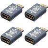 FUERAN Adattatore Emulatore HDMI EDID, Passthrough 1920x1080@60Hz, Plug & Play, Compatibile con Mac, da Thunderbolt a HDMI, Switch, Ricevitori AV, Extender (1920x1080@60Hz(1080P)-4P)