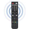 Bijoux - Telecomando TV Universale 4 in 1, Compatibile con SKY Q, Sostituisce Fino a 4 Telecomandi, Controllo TV, Decoder, DVD, Blu-Ray, AUX, Tasti Netflix e Youtube, Batterie Non Incluse