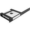 thingsINrack for Apple Mac Mini M1-M3 model rack Mount 19inch 1U with Remote on/Off Button - Injection molded Plastic front panel