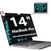 FYJRCY Pellicola protettiva magnetica per MacBook Pro 14 pollici (2021-2024, M1, M2, M3, M4, Pro, Max), filtro per la privacy rimovibile per computer portatili e luce blu antiriflesso