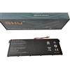 GHU AC14B18J Batteria compatibile per Acer Aspire E3-111 E3-112 E3-112M ES1-511 ES1-512 V3-111 V5-122 V5-132 Ricambio per Chromebook 11 CB3-111 13 CB5-311 15 C910 [11,4 V 36 Wh AC14B18J]