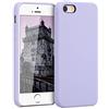 kwmobile Cover per Apple iPhone SE (1.Gen 2016) / iPhone 5 / iPhone 5S Custodia - Back Case per Smartphone in Silicone TPU - Protezione Gommata - lavanda pastello