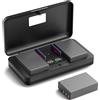 LIFEMOI EN-EL9 (1500mA) Set di Caricabatterie Multifunzionale per Fotocamera (Inclusi Due Batterie) Compatibile con Fotocamere Nikon DF D40 D50 D40X D60 D70S D70s D80 D100 D300 D700 D3000 D5000 D5100