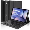 IVEOPPE Tastiera Samsung Galaxy Tab S10 Ultra/S9 Ultra/S8 Ultra 14.6, Cover Tastiera Italiano Bluetooth Magnetica Staccabile per Samsung Galaxy Tab S10 Ultra/S9 Ultra/S8 Ultra 14.6, Nero