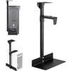 BOYIFEIJIE Supporto PC Sotto Scrivania - Supporto per Computer fino a 30 kg - Regolabile in Altezza - Universale per la Maggior Parte dei Casi PC - Sospensione Space-Saving