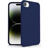 N NEWTOP Cover Compatibile per Apple iPhone 16E, Custodia TPU SOFT Gel Silicone Ultra Slim Sottile Flessibile Case Posteriore Protettiva Anti Urto Guscio Scocca Colorato Fina (Blu)