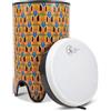 Toca Nesting Drums Freestyle II Tubadora - Panno Kente TSSTB-14K-FT, 35,6 x 61 cm