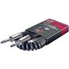 Stagg SGCC3 DL Cavo per Strumenti a Spirale, Spirale - Deluxe, 3m, Nero
