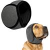 Infinity & Breathe Paraorecchie per cani, protezione dell'udito per cani, riduzione del rumore, protezione per le orecchie, avvolgimento elastico, impermeabili, per cani di piccola taglia, bagno
