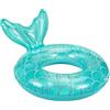MoKo Ciambella Gonfiabile da Bambini, Anello da Nuoto Bambini in PVC con Valvola d'Aria, Dim 58 cm, Accessori Nuoto Giochi Piscina, 70#, Blu