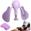 TINRIEF Dispositivo per esercizi per il pavimento pelvico Kegel ginnico per muscoli da 6,8 a 31,8 kg, regolabile, per donne/uomini, per allenare la coscia e l'anca con fascia di resistenza, allenamento delle