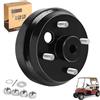 10L0L Gruppo mozzo Tamburo Freno Carrello da Golf per EZGO Txt PDS 1982-up Elettrico & 1982-1993 Gas a 2 cicli, sostituire OEM # 19186G1P