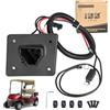 10L0L Golf Cart 48V Caricatore Presa per EZGO RXV & TXT, OEM # 602529