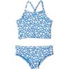 Amazon Essentials Set Tankini da Bambina, Rosa Acceso, 3T