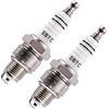 GOOFIT 2 Pz/Set Bianco E6tc Candela di Accensione Set di Ricambio per 2 4 Tempi 50cc 70cc 90cc 110cc ATV 150 Scooter Ciclomotore Go Kart Dirt Bike