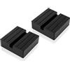 YMTWSRY 2 Tampone in Gomma per Cric Sollevatore Auto Martinetto Idraulico Universale 75 mm