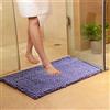 ele ELEOPTION Soft Shag Tappetino da Bagno Tappeto Cucina Porta Piedi Zerbino Striscia Antiscivolo Zerbino Assorbente Tappetini da Bagno Doccia Shaggy Carpet - 60 x 90 cm, Viola