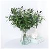 VaryFloral 6 Pezzi Piante Artificiali da Interno 45cm Rami d'Ulivo Artificiali Rami Decorativi con Frutti di Oliva Piante Finte Piante di Ulivo Verde per Vaso Alto Interno Esterno