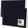 DagouColor Quaderno da Disegno Schizzo, 2 Pack, 50 Fogli (100 Pagine), A3 Spiral Carta da Disegno Senza Acido, 140GSM Sketch Pad per Artisti Principianti Adulti Bambin