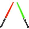 Zehan Zitong Spada Laser, Lightsaber RGB a 7 Colori Modificabili, Spada laser a led 7 colori, 2 in 1 per Bambin Laser Telescopiche Lightsaber Giocattolo Adatto per Natale, Halloween, compleanni