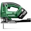 HIKOKI CJ18DAWPZ Seghetto alternativo Verde/Nero 18V, 2X5.0Ah, charger