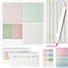 Samulee 876 Segnapagina Set, Segnapagina Adesivi con 6 Pennarelli Colorati, Sticky Notes, Segna Pagine Adesivi, Blocchetti Memo Adesivi per File Classificabili Note di Lettura Pagine di Libri