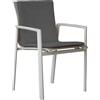 GEMITEX - Cuscino Monoblocco Tinta Unita Grigio Scuro 78x48 cm