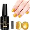 Biutee Smalto semipermanente magnetico Cat Eye Oro Intenso 15ml