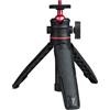 Wurkkos Mini Treppiede Telescopico, Supporto da Tavolo Compatto con Testa a Sfera 360° e Filettatura Standard 1/4, Leggero e Portatile, Compatibile con Torce HD02 e DL07